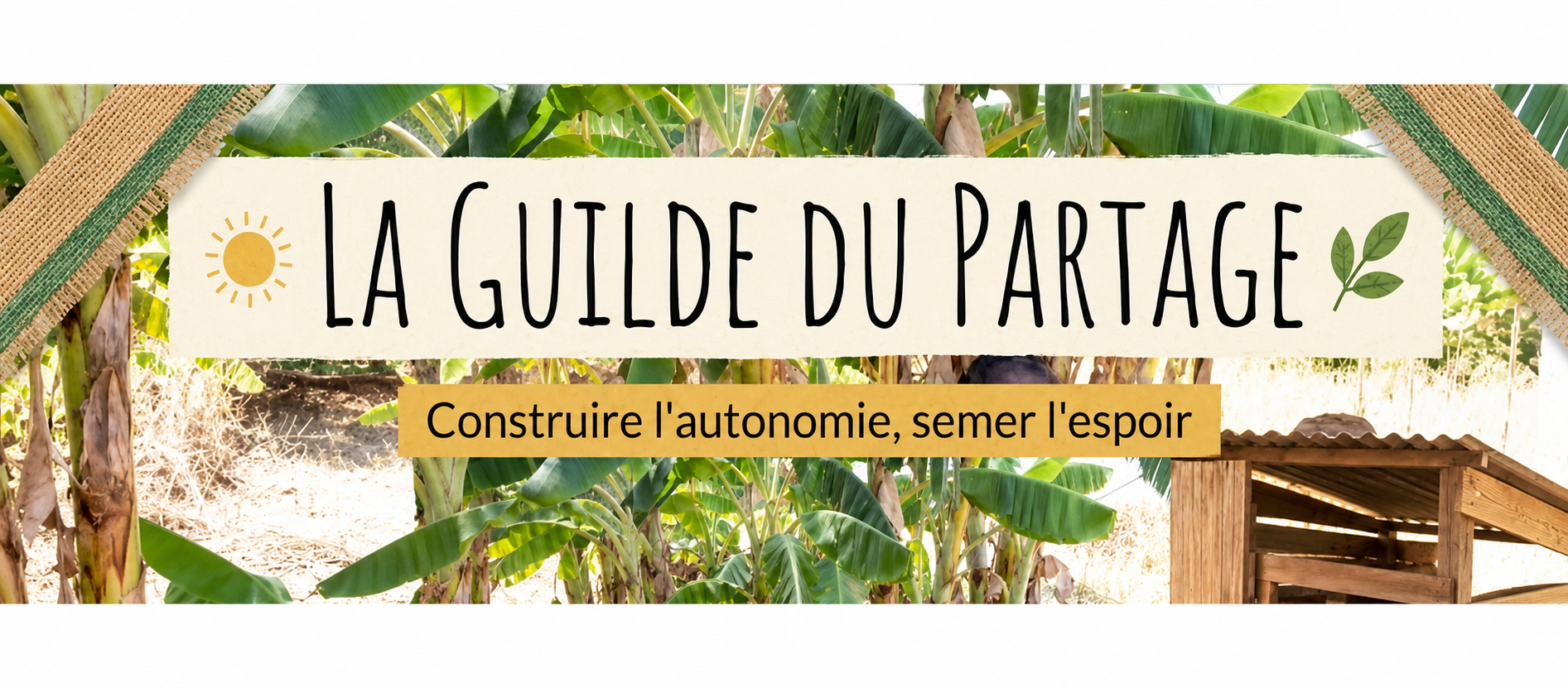 Bannière La Guilde du Partage